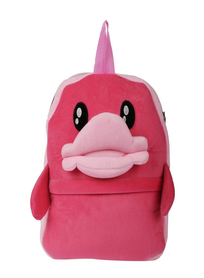 INSTABUYZ Synthetic Duck Pink School Bag for Boys and Girls - Image 1